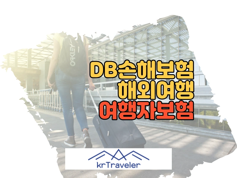 DB손해보험 해외여행 여행자보험 플랜 비교 및 청구 방법