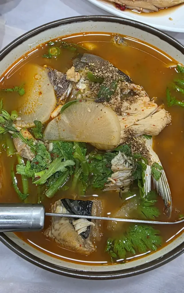 3. 저녁 식사 후 매운탕