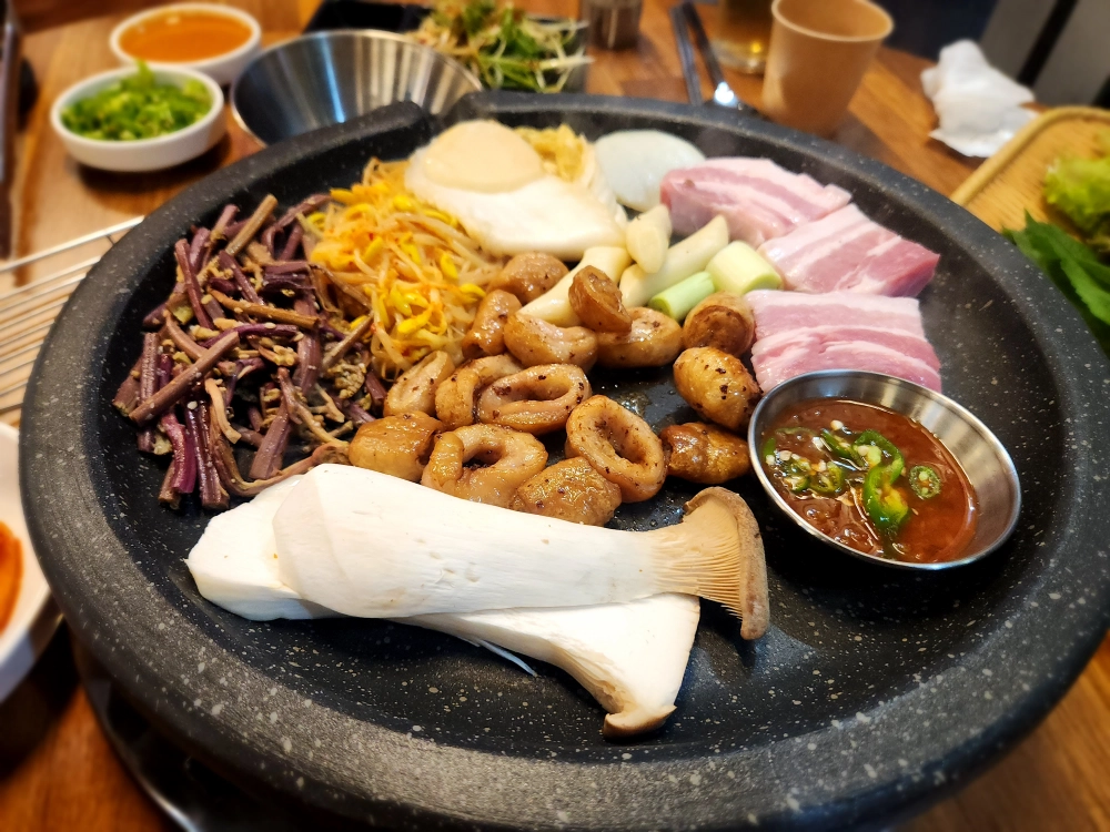 포항 영일대 고기집 모듬세트 (1)